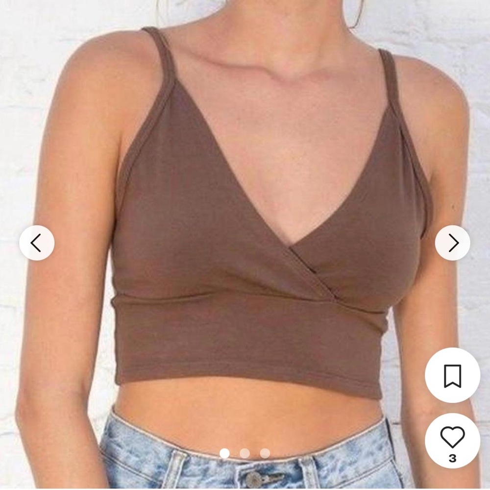 Brandy Melville Brown Tank